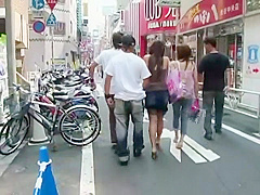 Fabulous Japanese slut in Incredible Fetish, Threesome JAV movie