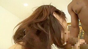 Fabulous Japanese whore Azumi Harusaki in Best Threesomes, Masturbation JAV clip