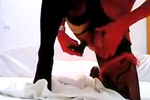 Fabulous amateur shemale scene with Solo, Webcam scenes