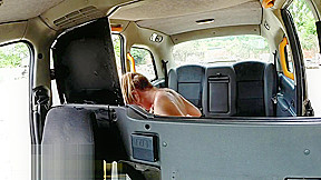 Female Fake Taxi Busty tattooed sexy lesbians fuck in cab