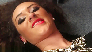 Femdom babe fucks loser