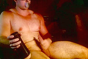 Fit Guy Masturbates 6 inch Dick with Fleshlight Pussy