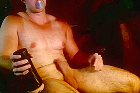 Fit Guy Masturbates 6 inch Dick with Fleshlight Pussy