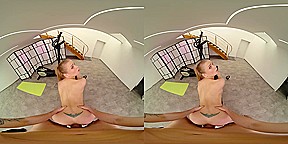 Flexible Anal in the Gym - Cute Blonde Teen Pornstar POV