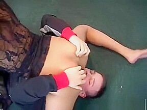 Flexible Girl Gets Her Ass Cleaned