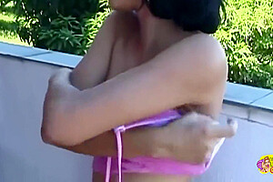 Flirting With The Busty Trans Redhead Leads To The Brunette Cutie Being Dicked Down Passionately