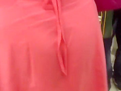 Flirty milf with a sexy little thong