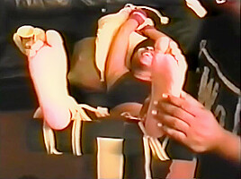 Foot tickling