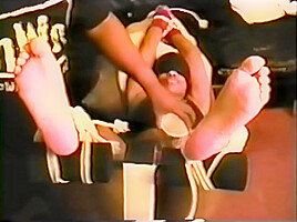 Foot tickling