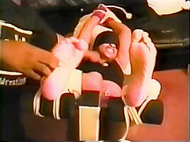 Foot tickling