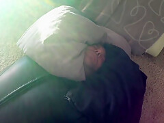 Footjob Im Bodybag