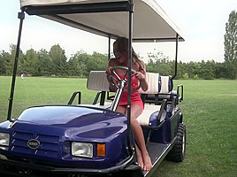 Footjob Sex On Golf Court