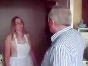 French hairy college girl have foreplay with ol guy