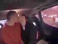 French in a cab