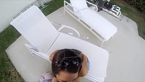 From bus stop to paid poolside quickie