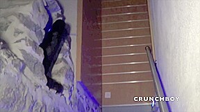 Fucked Bareback In A Sling - BigCocksFuckers