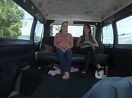 Fucking Bitch Gives A Shlong Ride During A Trip In A Bus