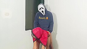 Fucking Little Red Riding Hoods Stepsister On Halloween