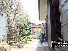 Fucking My Hot Asian Stepmom In The Garden