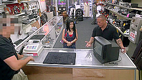 Fucking a Cuban chick for her TV - XXX Pawn