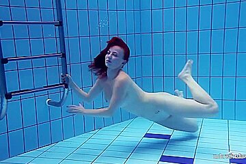 Fun Serbian Babe Katrin Privsem Swims Naked And Horny