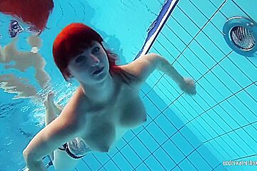 Fun Serbian Babe Katrin Privsem Swims Naked And Horny