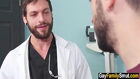 Gay Doctor Examines His Cousins Ass 7 Min
