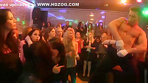 Genuine Wives & Girlfriends Turn Slutty At CFNM Party
