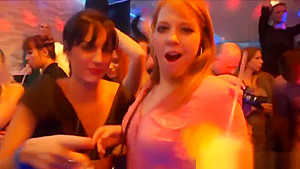 Genuine Wives & Girlfriends Turn Slutty At CFNM Party