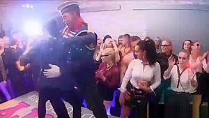 Genuine Wives & Girlfriends Turn Slutty At CFNM Party
