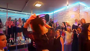 Genuine Wives & Girlfriends Turn Slutty At CFNM Party