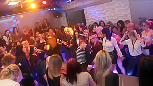 Genuine Wives & Girlfriends Turn Slutty At CFNM Party