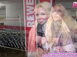 German blonde teen 18+ get public amateur anal POV