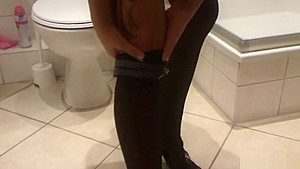 German teen 18+ Love Pee And Get Piss On Boobs And Blow Bf