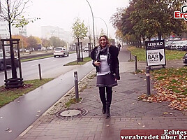 German turkish teen 18+ picked up for public fuck date