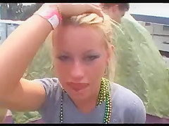 Gets Loose In Spring Break Party