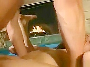 Getting Her Pussy Soaking Wet By The Fire
