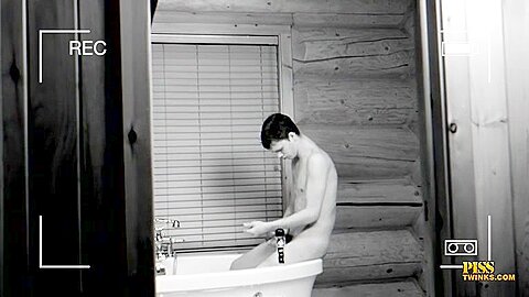 Getting Wet And Cummy With Pissing Boy Hunter - Hunter Sykes