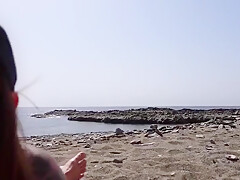 Ghomestory - Sexy Brunette Sucked Me On The Beach And I