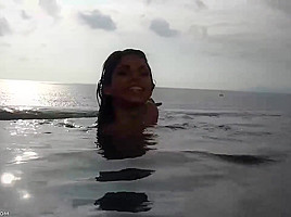 Gina Valentina is naked and horny and needs a good fuck as soon as possible