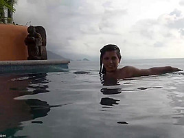 Gina Valentina is naked and horny and needs a good fuck as soon as possible