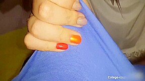 Girl In Sexy Lingerie Lap Dancing On His Lap To Make He Cum In His Underwear