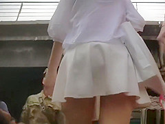 Girl In White And Girlfriend
