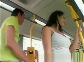 Girl get fuck hard on bus ride