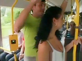 Girl get fuck hard on bus ride