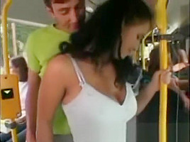 Girl get fuck hard on bus ride
