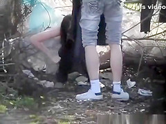 Girlfriend needs to pee in public