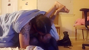Giving her all the dick she can handle - follow bigdaddypeaks on PH