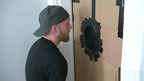 Glory Hole Blowjob