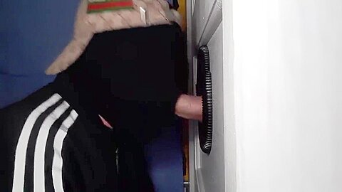 Gloryhole Hetero Blowjob